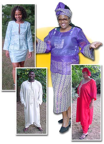Men and Women's Clothing - Our clothing is custom made to your specific measurments for the best fit.